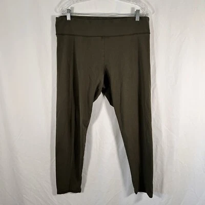 Leggings Offline by Aerie para mujer XXL verdes lisos elásticos tiro regular Foto 1 de 4