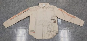 NWT Disney Buzz Lightyear Button Up Shirt Boys Size 11/12 Long Sleeve MSRP$39.99 - Picture 1 of 9
