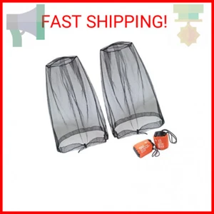 Benvo Mosquito Head Net Mesh, Face Neck Fly Netting Hood from Bugs Gnats Noseeum - Picture 1 of 2