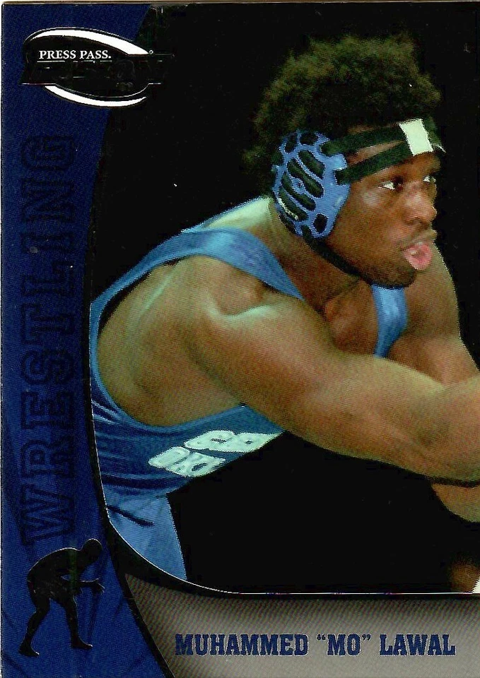 MUHAMMED "MO" LAWAL  2009 Press Pass Fusion ROOKIE #90 WRESTLING - Image 1 of 1