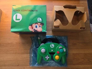 Offizielle Club Nintendo Gamecube Controller Luigi Edition SELTEN US VERKÄUFER - Bild 1 von 5