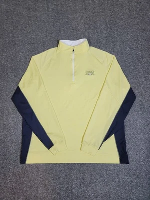 Pullover FootJoy FJ 1/4 Cremallera Para Hombre L Amarillo Azul Marino Esterlina Country Club Golf Nuevo Sin Etiquetas Foto 1 de 4