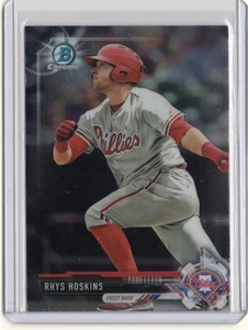Rhys Hoskins 2017 Bowman Chrome Prospect Rookie #BCP117 Phillies/Brewers. - Picture 1 of 2