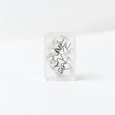 20 Stück Twist Pins Mit Klaren Köpfen Mit Aufbewahrungsbox Für Schonbezüge - Bild 1 von 4