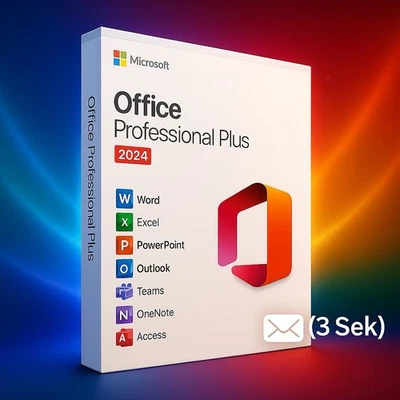 Microsoft Office 2024 Professional Plus | Email Blitz Versand inkl. Anleitung - Bild 1 von 2