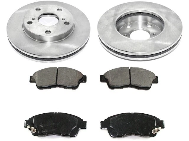 Kit de pastillas de freno delanteras y rotor para 92-01 Toyota Camry 2,2 L 4 cilindros GS37V1 Foto 1 de 1