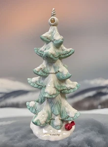 2009 Lenox Holiday Traditions 11” Snowflake Tree With 12 Ornaments Boxed READ - Picture 1 of 10