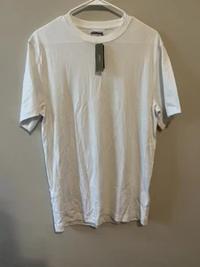 J Crew Performance T-shirt with COOLMAX® technology Men’s Size MT In White - Picture 1 of 6