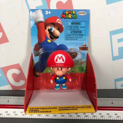 2022 Jakks Pacific Nintendo Super Mario Baby Mario 2.5" Mini Figure Checkout Cover