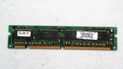 64403ESEM4G17T PNY 32MB PC100 SYN DIMM SDRAM DESKTOP MEMORY ** GRADE A ** - Image 1 of 2