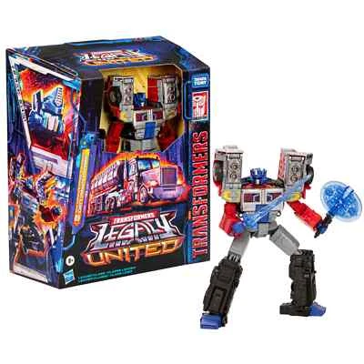 Transformers Legacy United Leader Class G2 Universe Laser Optimus Prime Figure - Image 1 of 4