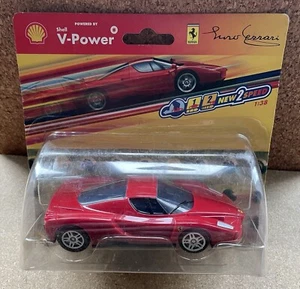 SHELL V Power FERRARI Die Cast Hot Wheels Model Car 1/38 Scale - ENZO - Picture 1 of 4