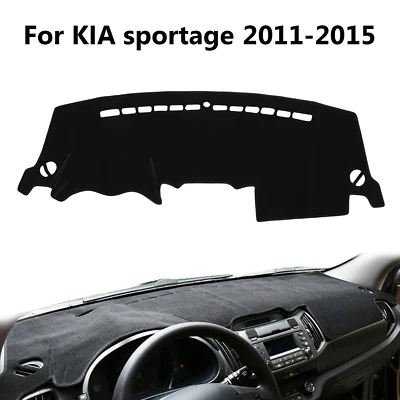 para KIA Sportage 2011-2015 volante a la izquierda coche salpicadero cubierta parasol tapete Foto 1 de 4