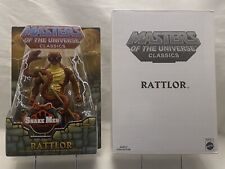 masters of the universe classics Rattlor 2012 Mint in package w mailer MOTU