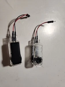 LED Courtesy Door Shadow Projector Light without Image Fits A4 A6 Q3 Q5 Q7 - Picture 1 of 3