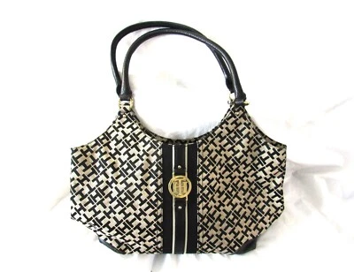 Tommy Hilfiger TH Logo Domo Bolso Cartera Mujer Nuevo Foto 1 de 4