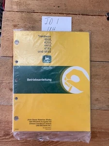 John Deere 4055 4255 4455 4755 4955 Tractor Operator's manual  German Language - Picture 1 of 6