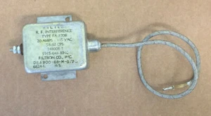 FILTRON CO FA-870B FILTER RADIO FREQUENCY INTERFERE 20A 115VAC - Bild 1 von 5