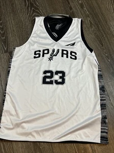 San Antonio Spurs Reversible Black/White Practice Jersey #23 NBA Youth Large - Picture 1 of 9