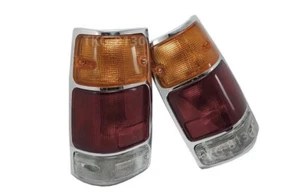 Chrome Taillights Pair Set for 91-97 Isuzu Rodeo/89-94 Amigo/88-95 Passport - Picture 1 of 1