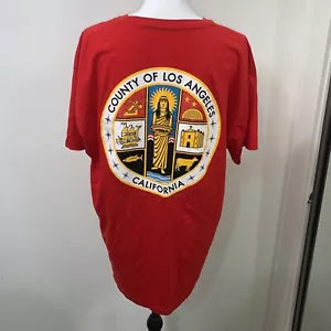 T-shirt da uomo Collective 420 manica corta grande grigia City of Los Angeles L 213 - Foto 1 di 5
