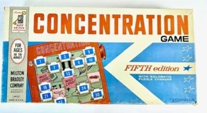 Vintage Concentration Board Game...Fifth Edition...Very Nice Condition! - Picture 1 of 6