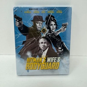Hitman's Wife's Bodyguard Steelbook 4K UHD + Bluray + Digital Brand New Sealed - Picture 1 of 7