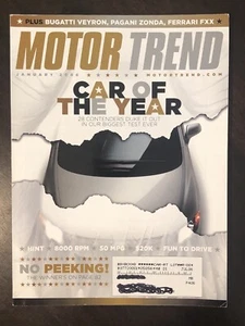 Motorentrend Januar 2006 Auto des Jahres - Bugatti, Ferrari - RAV4, Pontiac GTP - Bild 1 von 3