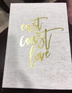 Mara-Mi East Coast Love Journal - 120 linierte Blätter, 6” x 8,5” mit Leineneinband - Bild 1 von 5