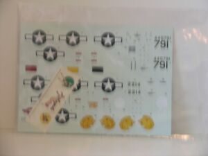 White Dog Decals 1/72 Scale B-24M Bombers--Water Slide