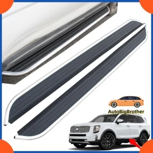 Fits for Kia Telluride 2020 2023 2024 Running Boards Side Step Bars - Picture 1 of 16