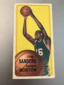 1970 71 Topps #163 Tom Sanders Celtics VG - Picture 1 of 6