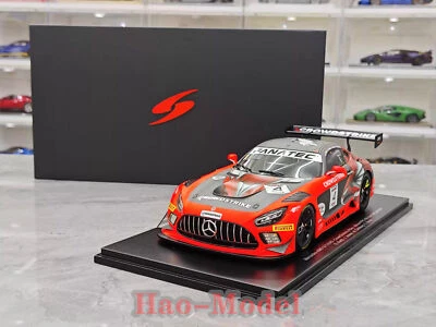 Spark 1:18 Benz AMG GT3 EVO 2024 Resin Diecast Model Car Simulation Gifts Red - Image 1 of 4