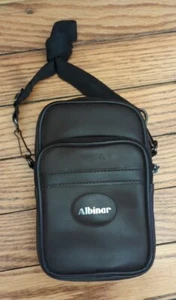 Brown Albinar Camera Bag Vintage Vinyl With Adjustable Strap From Korea 7"×4"×2" - Bild 1 von 3