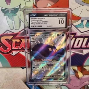 CGC 10 Paldean Clodsire ex 219/091 - Paldean Fates - Pokemon TCG - SHIPS FAST - Picture 1 of 2