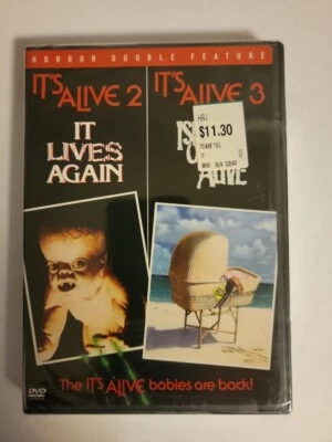 It’s Alive 2 & It’s Alive 3 Double Feature DVD Horror Sci-fi Thriller NEW - Image 1 of 2