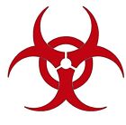 Biohazard, Sticker Of Vinyl Version v1