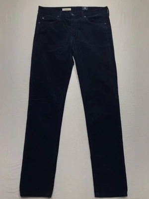 ADRIANO GOLDSCHMIED Prima Micro Corduroy Pant Women 29R(32x30) Blue Cigarette - Image 1 of 4