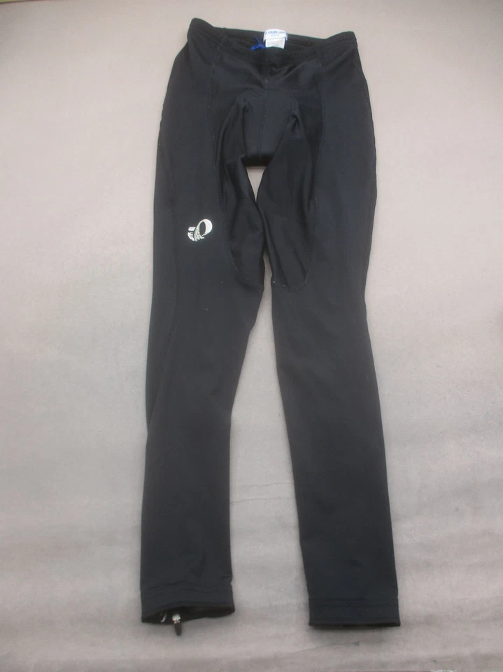 Pearl Izumi Size M Womens Black Cycling Lined Ankle Zips Compression Pants 415 - Image 1 of 4