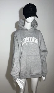 Balenciaga Genuine UNISEX “London” Hoodie Sweatshirt Size 3 NEW - Picture 1 of 13