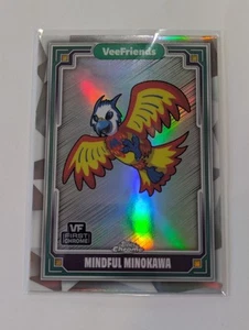 Topps Chrome VeeFriends Silver Holo Refractor Mindful Minokawa - Bild 1 von 2
