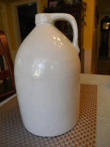 Antiker amerikanischer 1 Gal. Steinzeug Krug signiert ES&B Brightion, Pa. 1880er Jahre - Bild 1 von 7