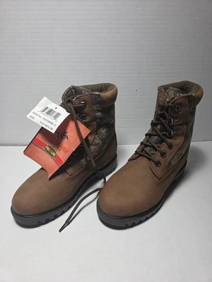 Winchester Series By Pro Line Hunting Boots Camo Waterproof Youth Size 2M (New) - Image 1 of 4
