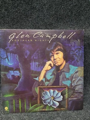 Vintage Glen Campbell Vinyl Record Southern Nights 1977 Capitol LP Made USA - Image 1 of 4