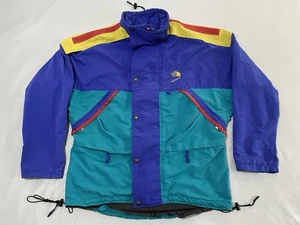 Chaqueta De Colección The North Face Extreme Gore-Tex Bloque de Color Años 90 Cremallera Completa Talla L - Imagen 1 de 17