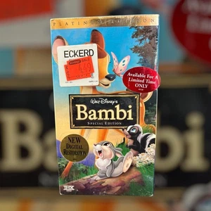 Bambi VHS 2005 Family Animation Platinum Edition Disney - Picture 1 of 2