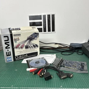 E-MU 0404 PCI Creative Professional Sound Card / Digital Audio System, Boxed - Picture 1 of 8