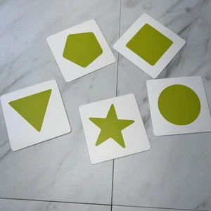 Lovevery Reach for the Stars Juego de Cartas a Juego Tarjetas de Repuesto Verde - Imagen 1 de 2