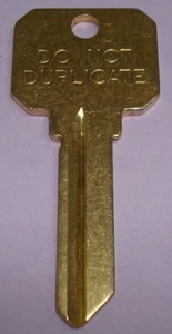Brand New 1 Uncut Schlage SC4 DND DO NOT DUPLICATE 6-PIN Key Blank (1 KEY) - Picture 1 of 2