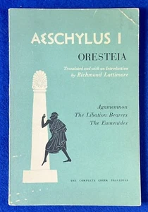 Vintage Vol. I Set of Works by AESCHYLUS, Father of Tragedy / U of C: 1967 - Imagen 1 de 6